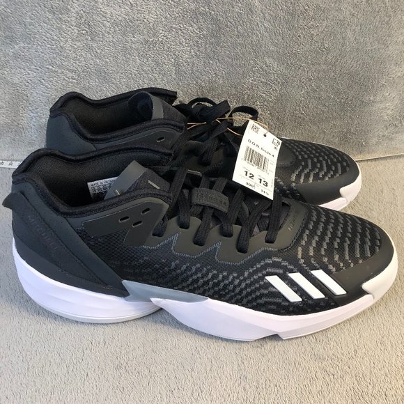 adidas Other - adidas D.O.N. Issue #4 Men's Core Black Cloud White Carbon Sneakers Shoes
